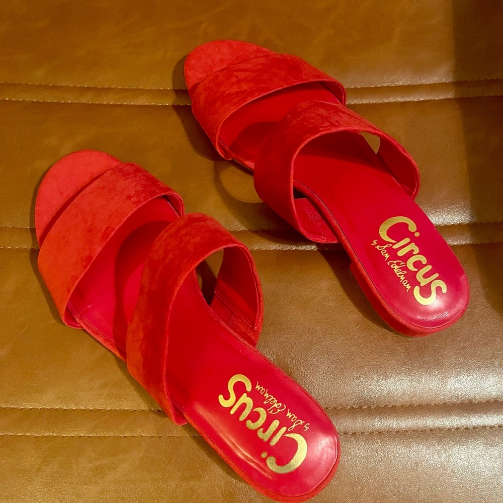 EUC Size 8 Circus by Sam Edelman Red Women's Sandals